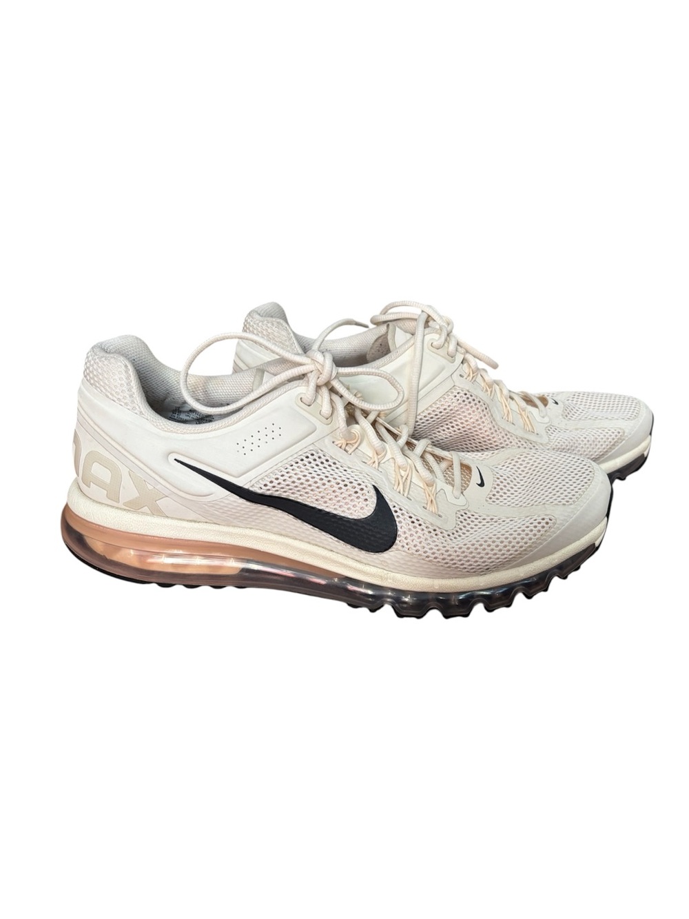 Nike Air Max 2013 Mens Size 14 Pale Ivory Running Casual Shoes HF3660-100